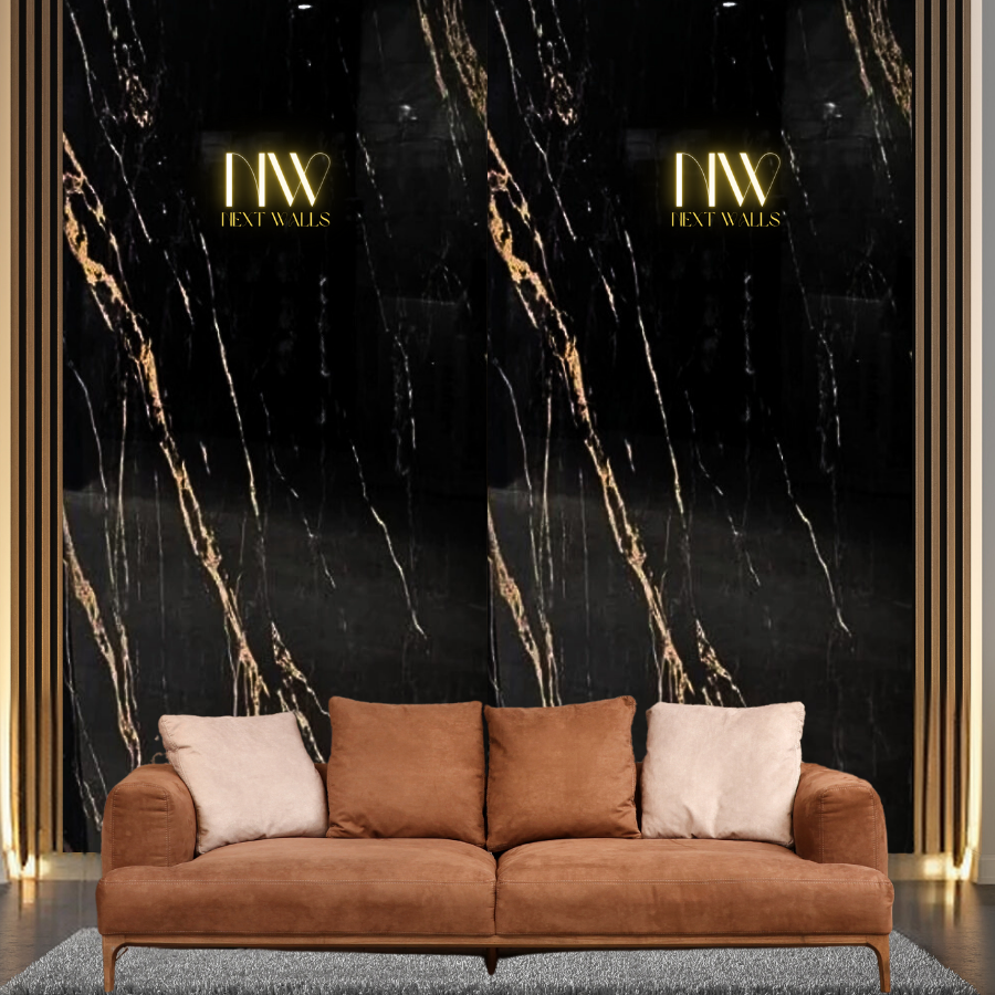 PVC Marbre BLACK CEASAR