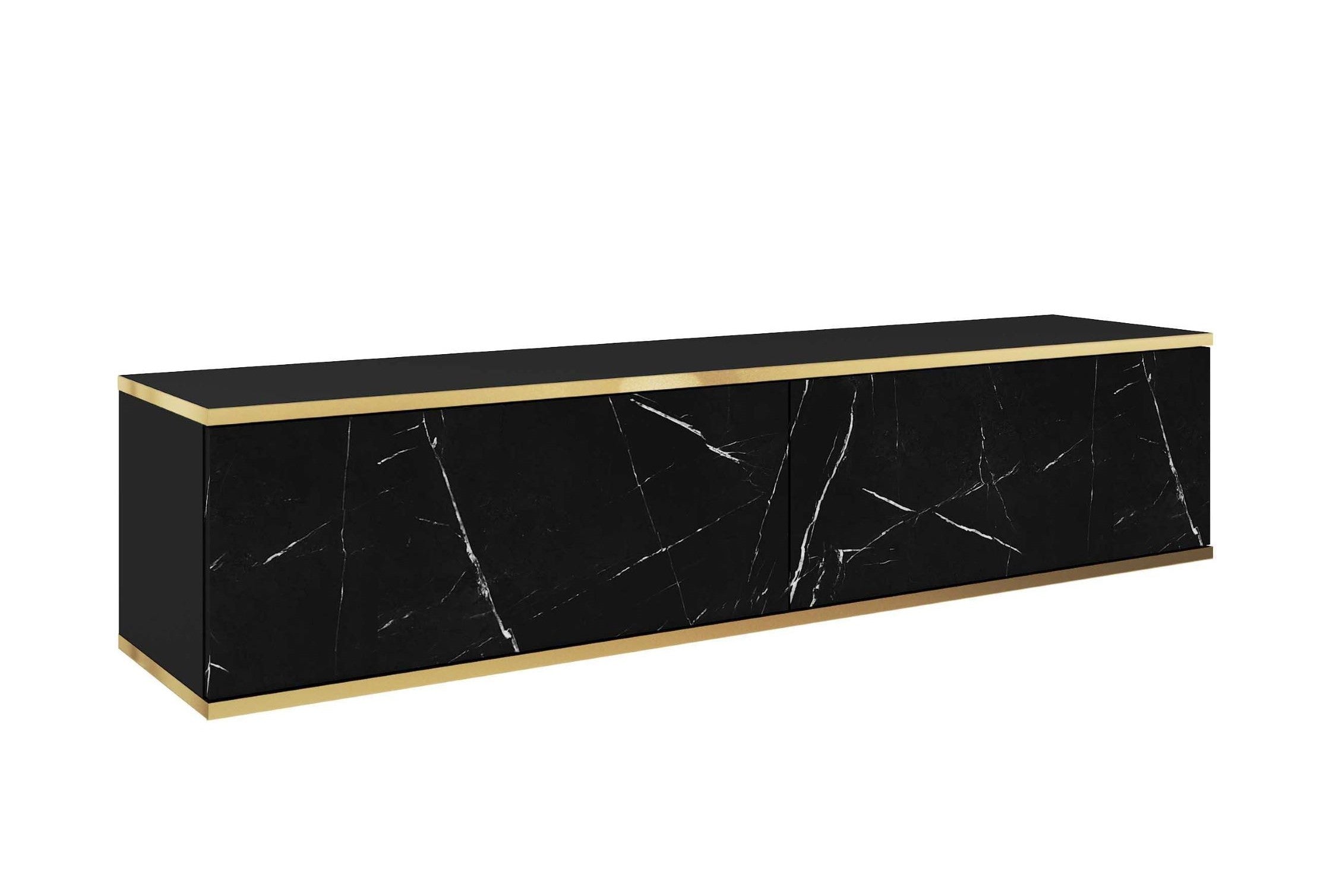 Meuble TV suspendu 135x30 Glamour ORIS