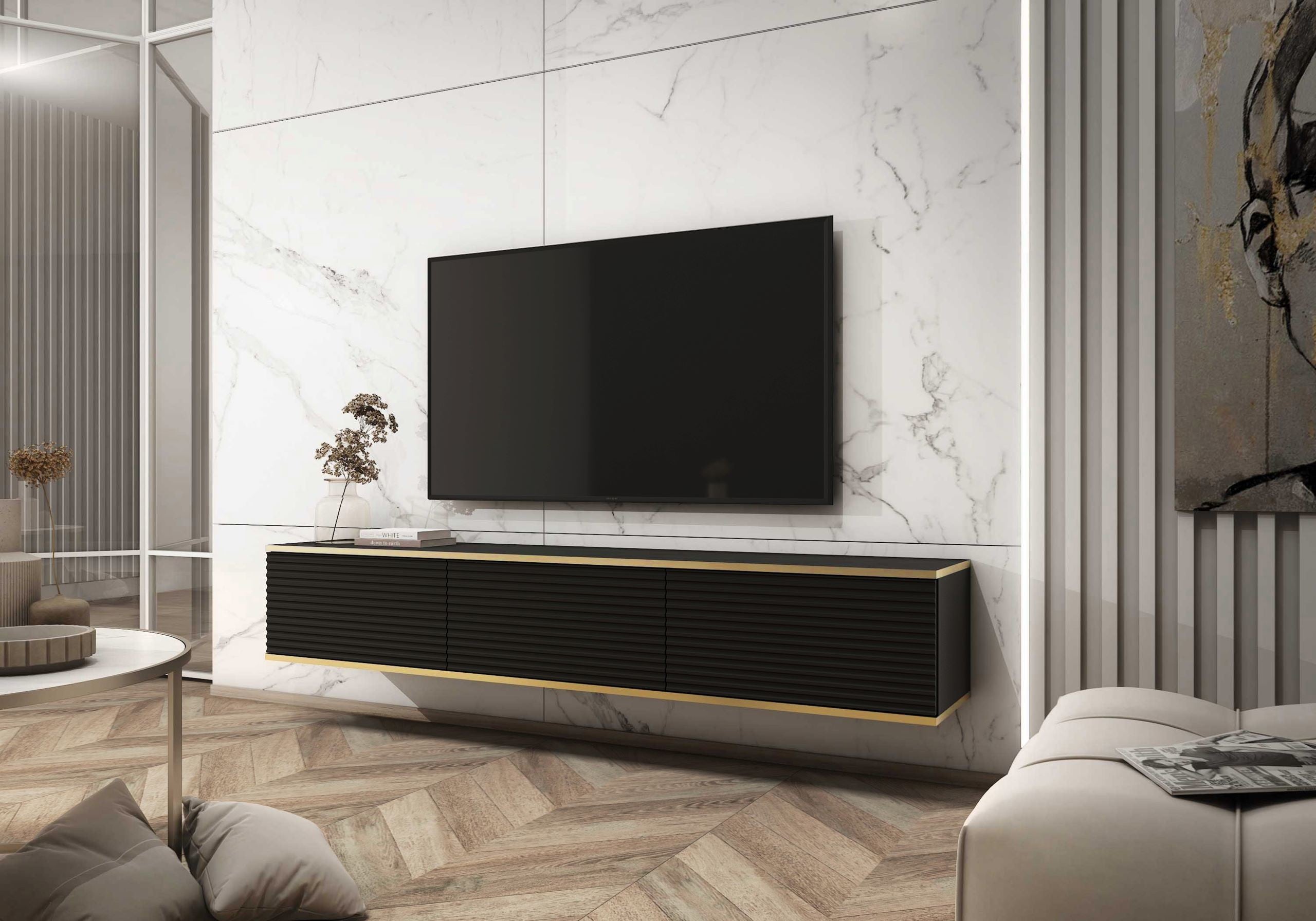 Meuble TV Zenith Glamour 175cm